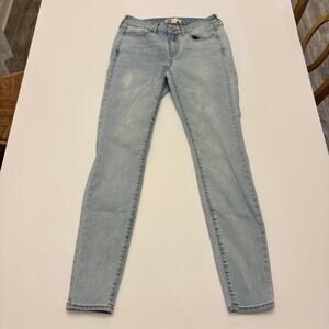 SO Womens Juniors 3 26W Low Rise Jegging Light Wash Skinny Stretch Jeans